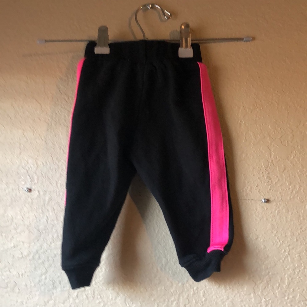 2 Piece Bundle Set Baby Girls Clothes Sz 12 Months; Pants & Hoodie Jacket - Picture 5 of 13